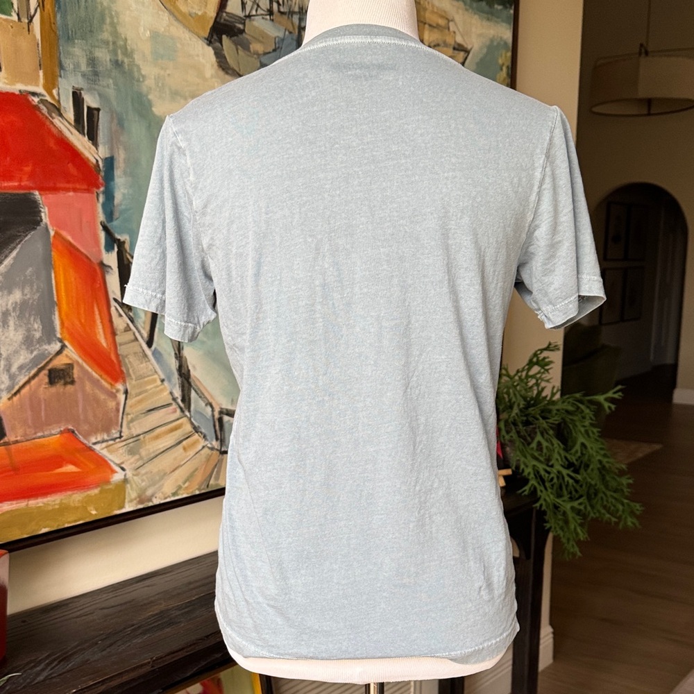 Zadig & Voltaire Light Blue Tee - Girls Can Do Anything - Picture 2 of 4